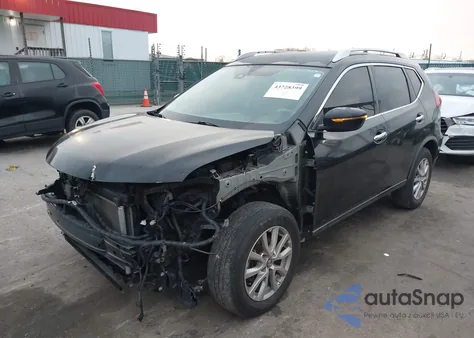 2020 Nissan Rogue Sv Fwd из США, поврежденный, VIN KNMAT2MT3LP507353